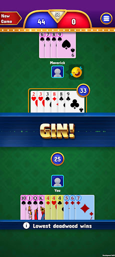 Gin Rummy - Classic Card Game screenshot 2