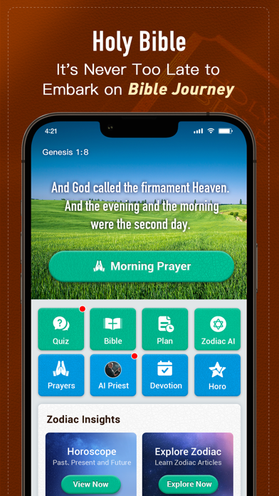 Holy Bible, KJV Bible + Audio screenshot 1