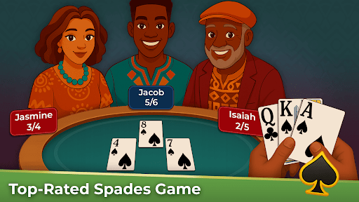Spades Pop - Classic Card Game screenshot 1