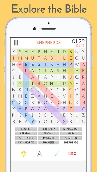 Bible Word Search screenshot 1