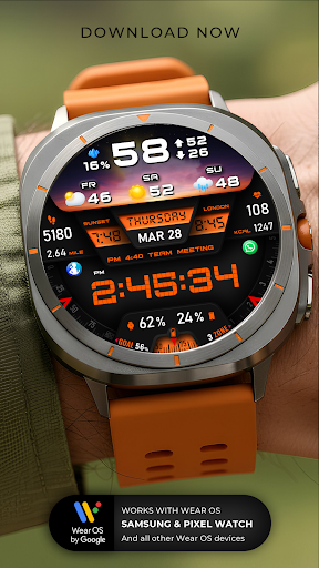 PER27 Digital Watch Face screenshot 7