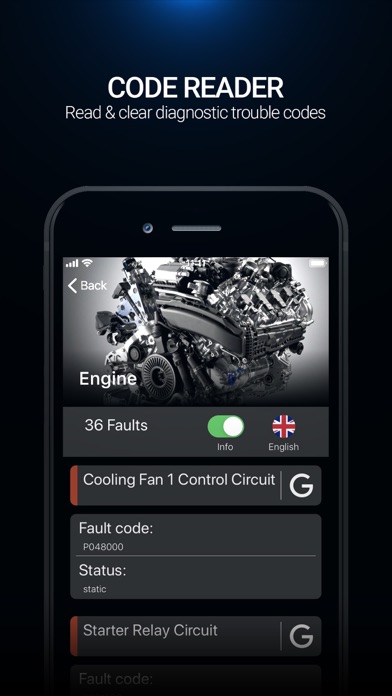 OBDeleven VAG car diagnostics screenshot 5