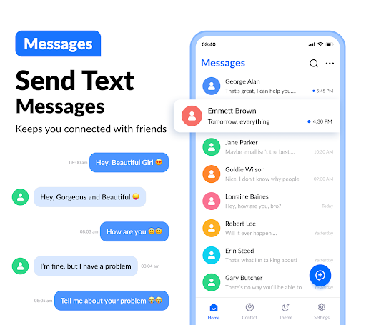 Messages – SMS Text App screenshot 1
