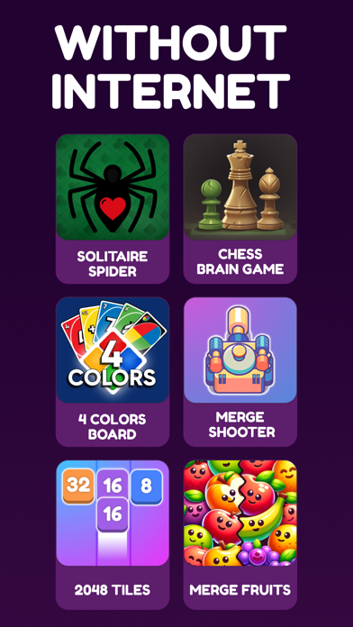 100+ Offline Games No WiFi Fun screenshot 3