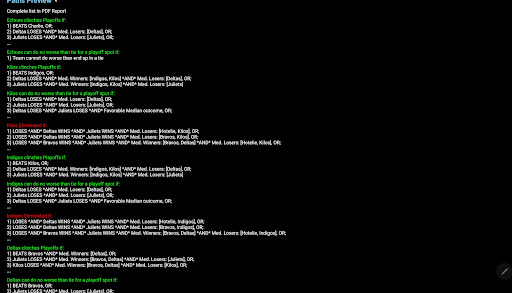 PlayoffComputer screenshot 12