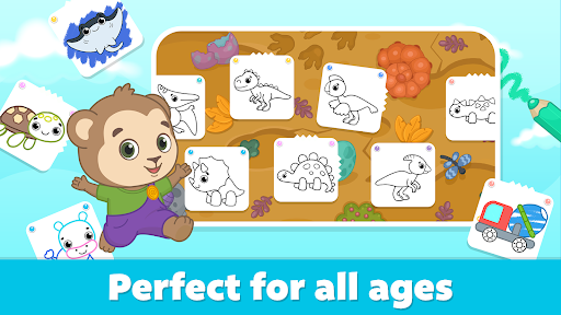 Coloring for Kids: Drawing 2-6 screenshot 5