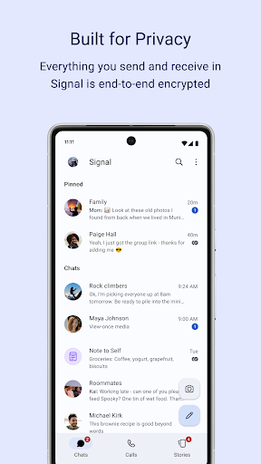 Signal Private Messenger screenshot 1