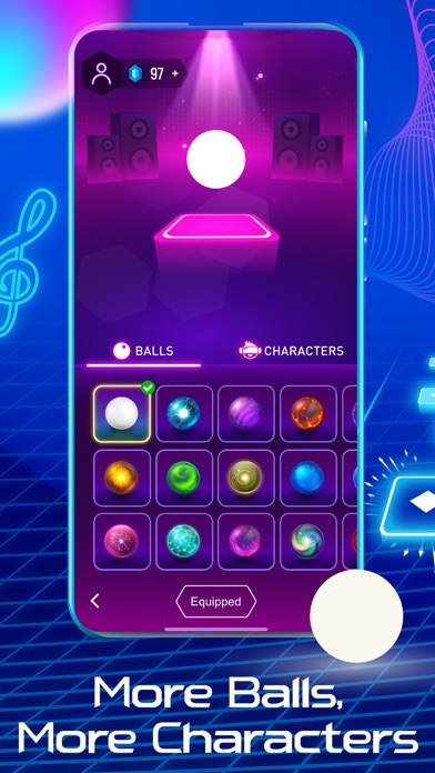 Tiles Hop Music & Ball Game screenshot 2