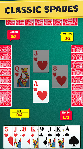 Spades - Classic Card Game screenshot 1