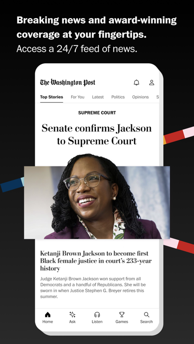 Washington Post: Live News screenshot 1