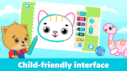 Coloring for Kids: Drawing 2-6 screenshot 14