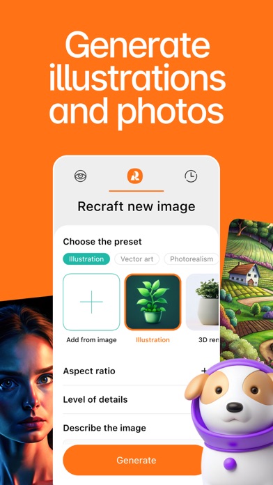 Recraft screenshot 1