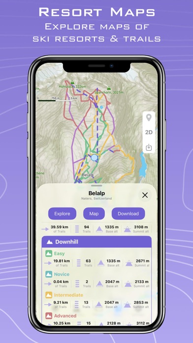 Ski Tracks screenshot 4