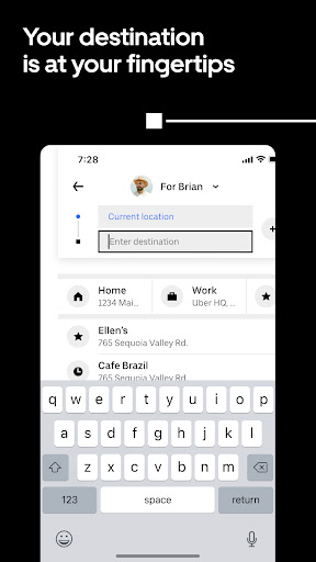 Uber Lite screenshot 2