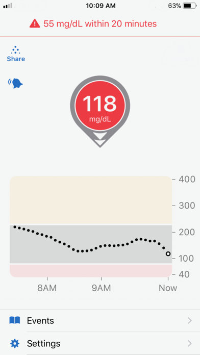 Dexcom G6 screenshot 5