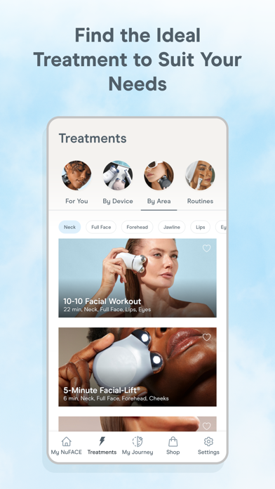 NuFACE screenshot 2