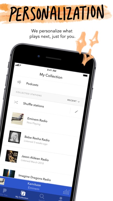 Pandora - Music & Podcasts screenshot 3