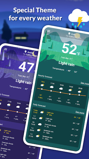 Live weather: Forecast, widget screenshot 2