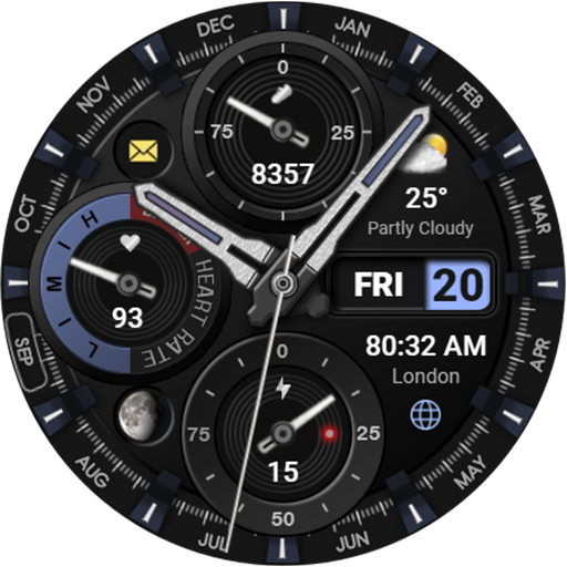 WFP 339 Ultra watch face screenshot 34