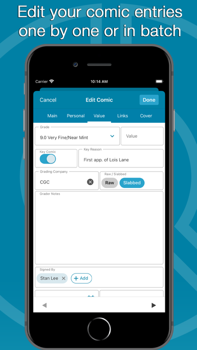 CLZ Comics comic book database screenshot 7