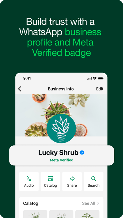 WhatsApp Business screenshot 1