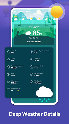 Live weather: Forecast, widget screenshot 5