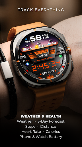 PER27 Digital Watch Face screenshot 3