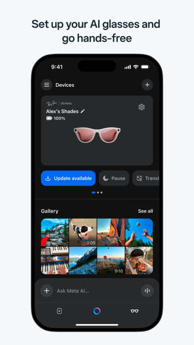 Meta AI - Assistant & Glasses screenshot 2