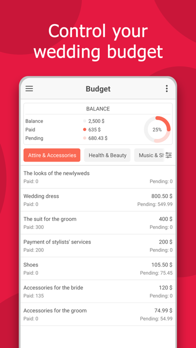Wedding Planner by MyWed screenshot 4