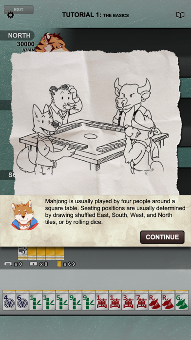 Kemono Mahjong screenshot 2