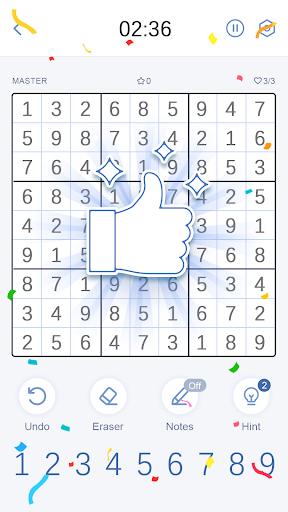 Sudoku Master! screenshot 3