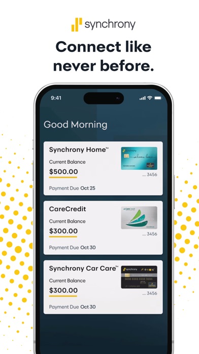 MySynchrony screenshot 1