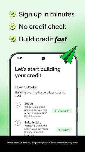 Kikoff - Build Credit Quickly screenshot 3