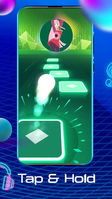 Tiles Hop Music & Ball Game screenshot 1