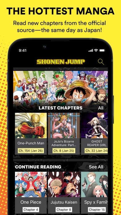 Shonen Jump Manga & Comics screenshot 1