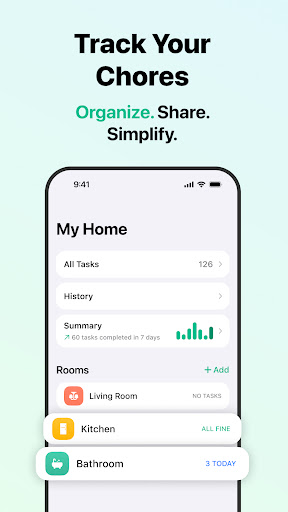 House Chores Cleaning Schedule screenshot 1