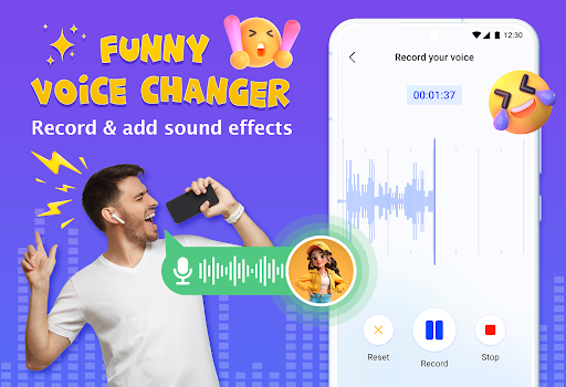 Voice Changer AI, Sound Effect screenshot 1