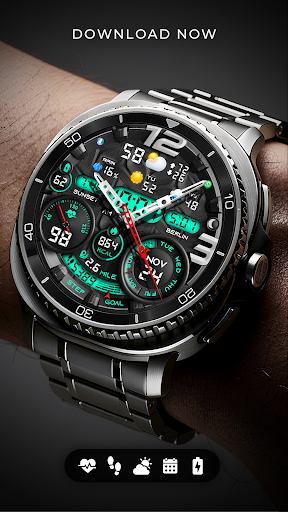 PER32 Ultra Hybrit Watch Face screenshot 7