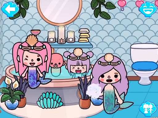 Mermaid Games: Princess Salon screenshot 2