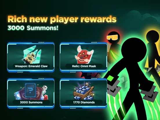 Epic Stickman: Idle RPG War screenshot 1