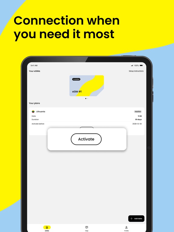 Saily eSIM: Travel Data Plans screenshot 4