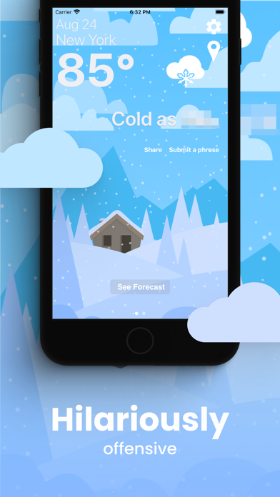 Funny Weather: Rude Forecast screenshot 5