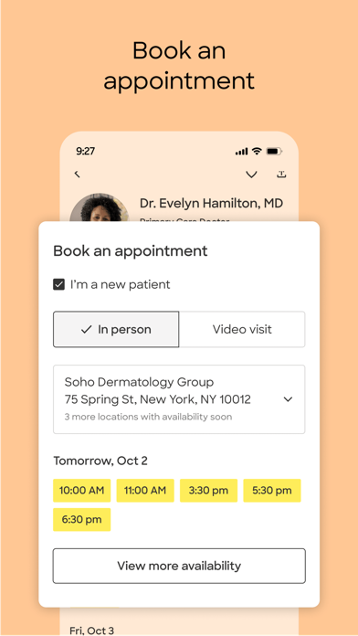 Zocdoc - Find and book doctors screenshot 4