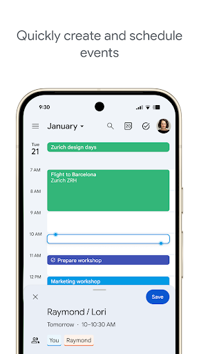 Google Calendar screenshot 2