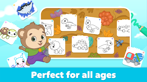 Coloring for Kids: Drawing 2-6 screenshot 17