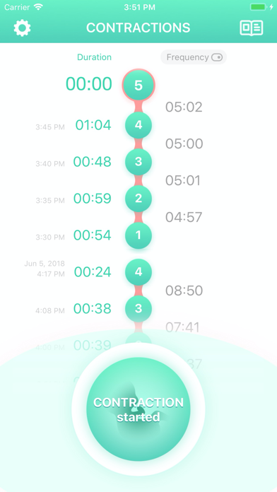 Contraction Timer & Counter screenshot 3