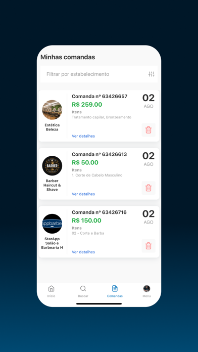 AppBarber: Cliente screenshot 5