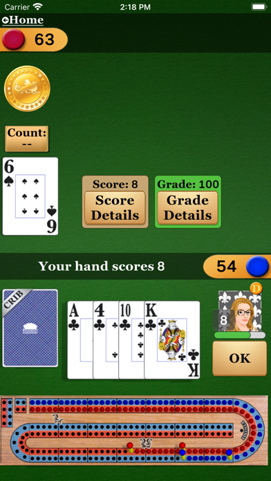 Cribbage Pro Online! screenshot 2
