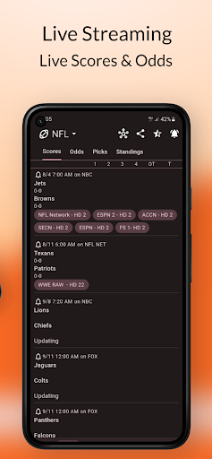 Darato Live NFL NBA NHL NCAA screenshot 3