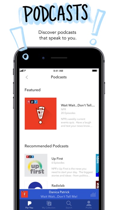 Pandora - Music & Podcasts screenshot 4